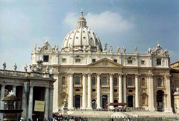 Roma. San Pietro. Piazza / Rome / Рим. Собор и площадь Святого Петра