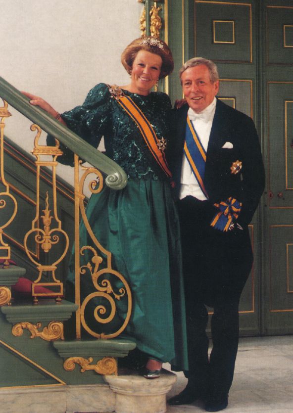 Королева Беатрикс и Принц Клаус