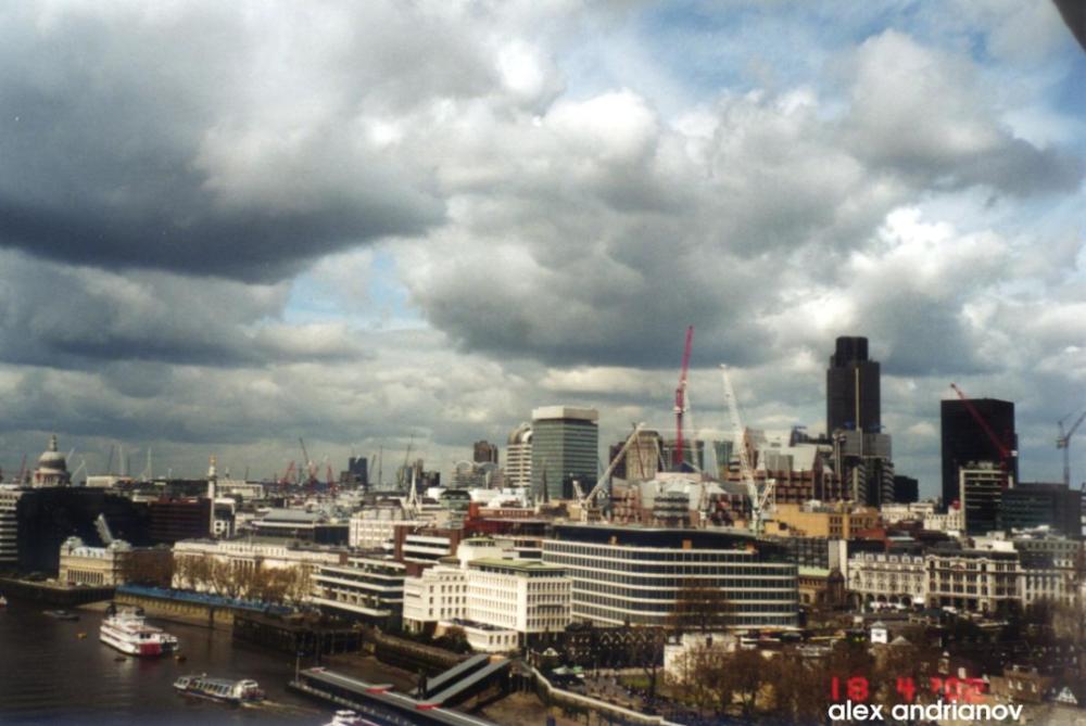 Лондон. Вид с Тауэрского моста / London. View from Tower Bridge