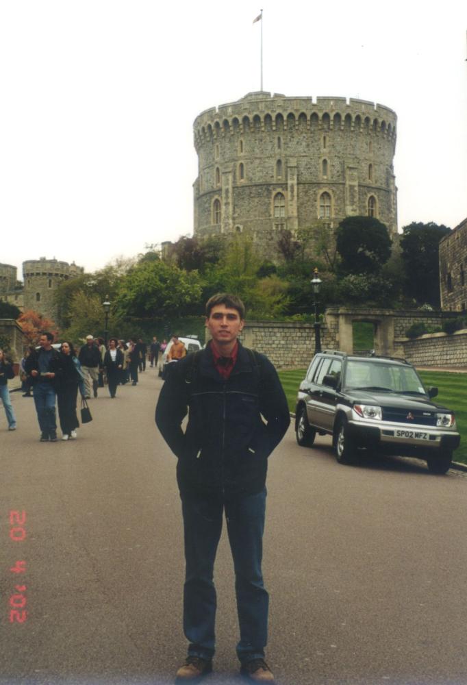 Виндзорский замок. Круглая башня. Алексей Андрианов / Round Tower of Windsor Castle