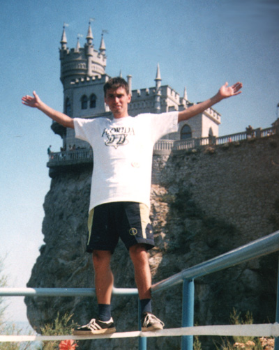 Alex near the SwallowNest