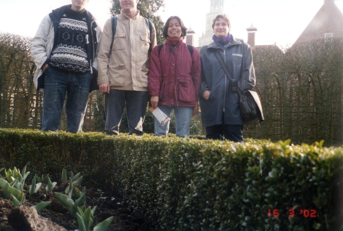 Groningen. We are at the Garden.